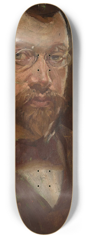Wincenty Wodzinowski - Self-portrait 8.25 inch art skate deck