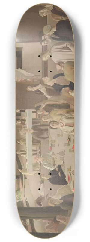Winifred Knights - The marriage at Cana 8.25 inch art skate deck