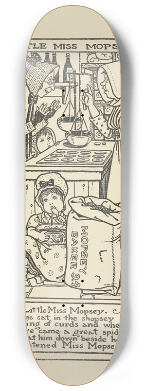 Winifred Smith - Little Miss Mopsey 8.25 inch art skate deck