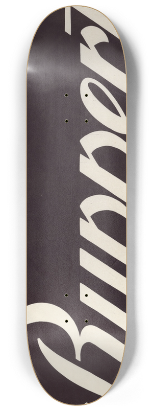 Winold Reiss - Stylized logo for Ruppert Beer 8.25 inch art skate deck