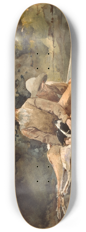 Winslow Homer - After the Hunt 8.25 inch art skate deck Winslow Homer - After the Hunt 8.25 inch art skate deck