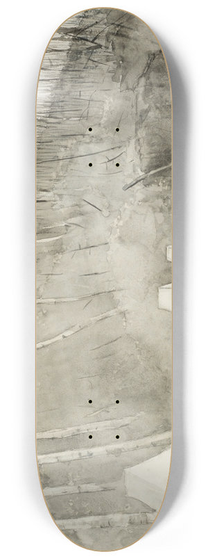 Winslow Homer - Camp in Canada 8.25 inch art skate deck