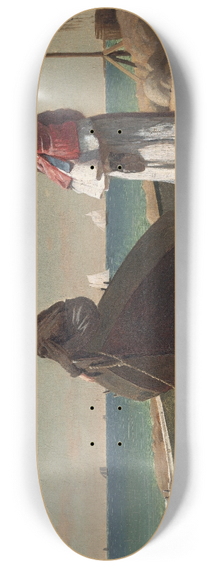 Winslow Homer - Dads Coming! 8.25 inch art skate deck
