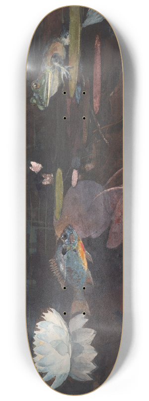 Winslow Homer - Mink Pond 8.25 inch art skate deck