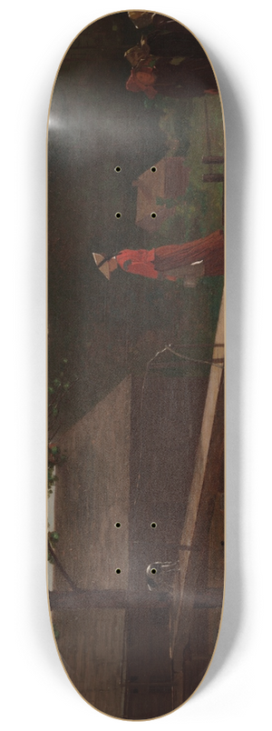 Winslow Homer - Old Mill (The MorningBell) 8.25 inch art skate deck