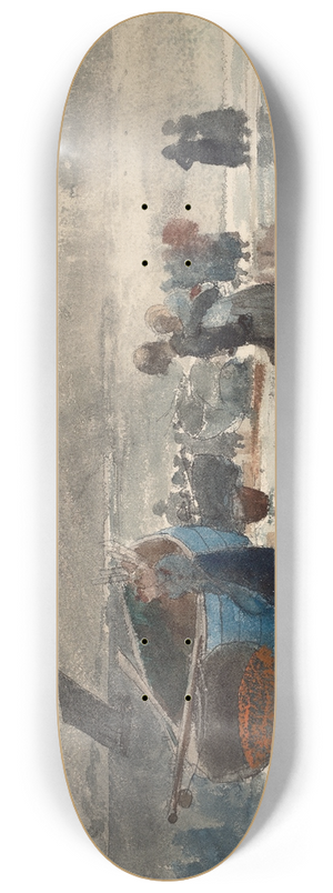 Winslow Homer - On the Sands 8.25 inch art skate deck Winslow Homer - On the Sands 8.25 inch art skate deck