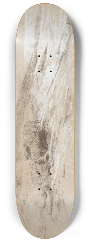 Winslow Homer - Seacoast with Scrub Pines, Prouts Neck, Eastern Point 8.25 inch art skate deck