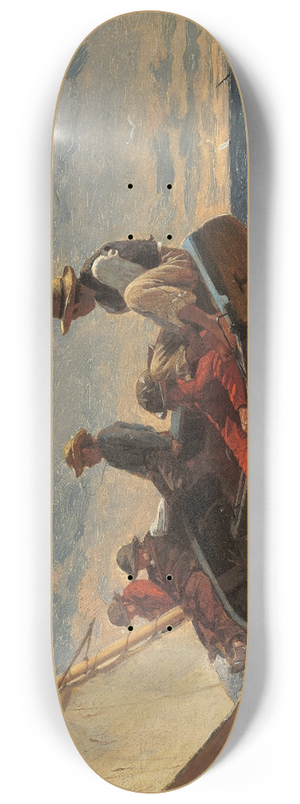 Winslow Homer - The Flirt 8.25 inch art skate deck Winslow Homer - The Flirt 8.25 inch art skate deck