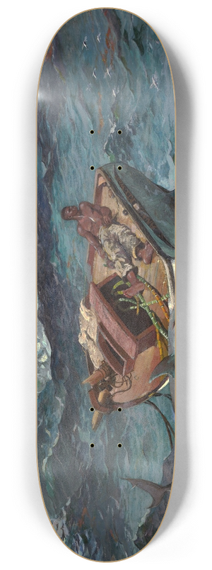 Winslow Homer - The Gulf Stream 8.25 inch art skate deck Winslow Homer - The Gulf Stream 8.25 inch art skate deck