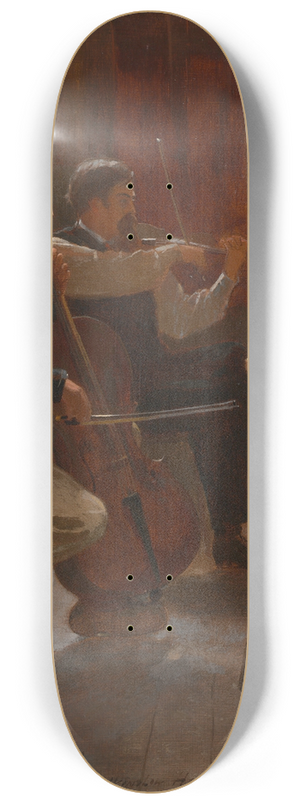 Winslow Homer - The Studio 8.25 inch art skate deck