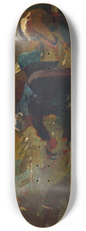 Winslow Homer - Women Working in a Field 8.25 inch art skate deck