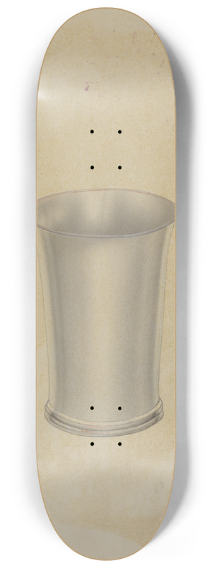 Winslow Rich - Pewter Drinking Cup 8.25 inch art skate deck