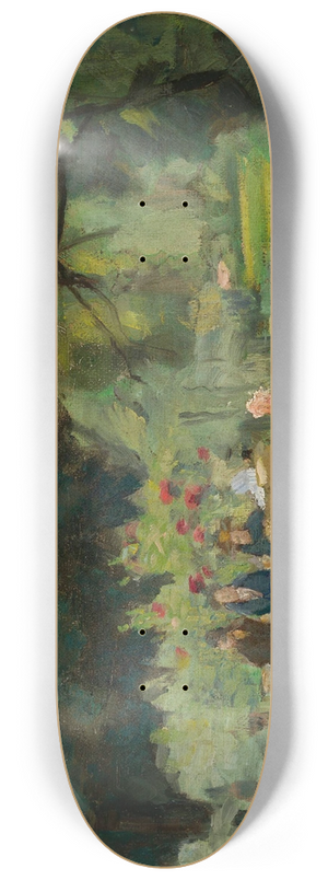 Witold Wojtkiewicz - Planty Park in Krakw 8.25 inch art skate deck