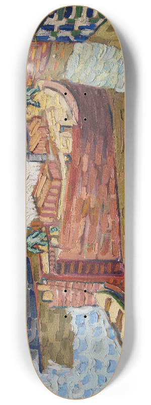 Wladimir Baranoff-Rossin - Pniches sur le Dniepr 8.25 inch art skate deck