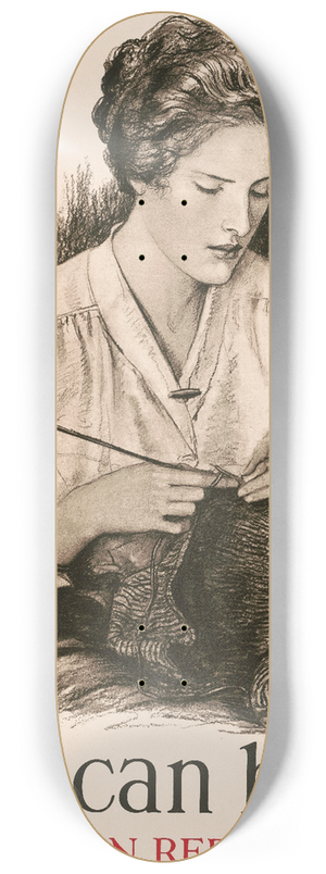 Wladyslaw Theodore Benda - You can helpAmerican Red Cross 8.25 inch art skate deck Wladyslaw Theodore Benda - You can helpAmerican Red Cross 8.25 inch art skate deck