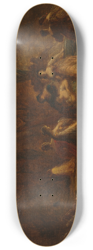Adolphe Monticelli - A Woodland Fte 8.25 inch art skate deck Adolphe Monticelli - A Woodland Fte 8.25 inch art skate deck