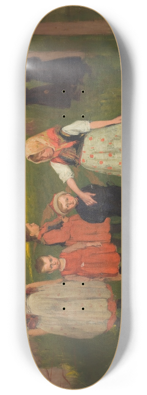Wodzimierz Tetmajer - The Artists Family 8.25 inch art skate deck Wodzimierz Tetmajer - The Artists Family 8.25 inch art skate deck
