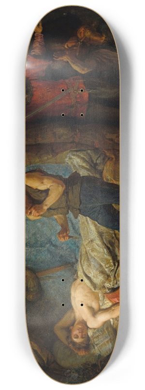 Wojciech Gerson - Death of Przemysaw 8.25 inch art skate deck Wojciech Gerson - Death of Przemysaw 8.25 inch art skate deck