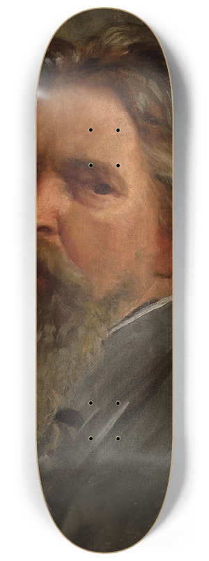 Wojciech Gerson - Self-portrait 8.25 inch art skate deck