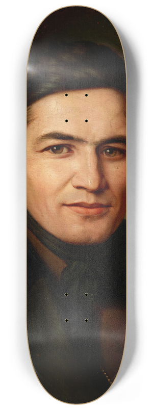 Wojciech Korneli Stattler - Portrait of a Man 8.25 inch art skate deck Wojciech Korneli Stattler - Portrait of a Man 8.25 inch art skate deck