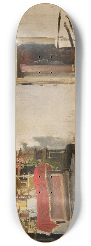 Wojciech Kossak - Altar in the church at Wola 8.25 inch art skate deck Wojciech Kossak - Altar in the church at Wola 8.25 inch art skate deck