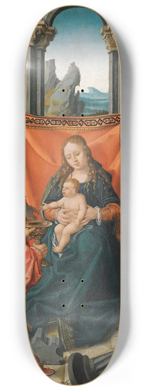 Workshop of Bernard van Orley - The Adoration Of The Magi 8.25 inch art skate deck