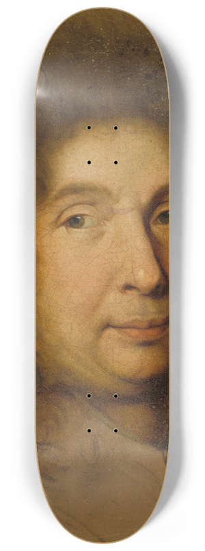 Workshop of Charles Le Brun - Autoportrait de Charles Lebrun 8.25 inch art skate deck