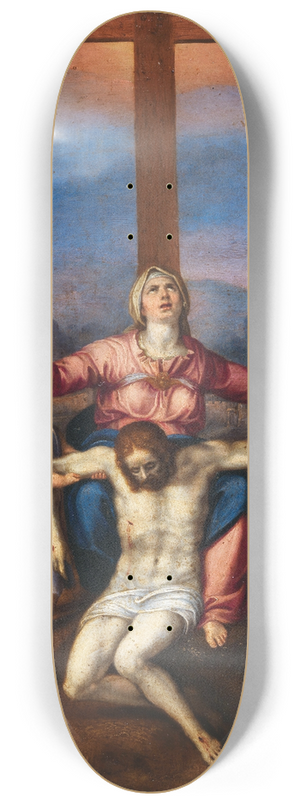 Workshop of Marcello Venusti - Piet, after Michelangelo Buonarroti 8.25 inch art skate deck Workshop of Marcello Venusti - Piet, after Michelangelo Buonarroti 8.25 inch art skate deck