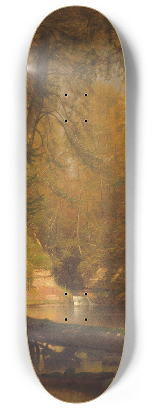 Worthington Whittredge - The Trout Pool 8.25 inch art skate deck