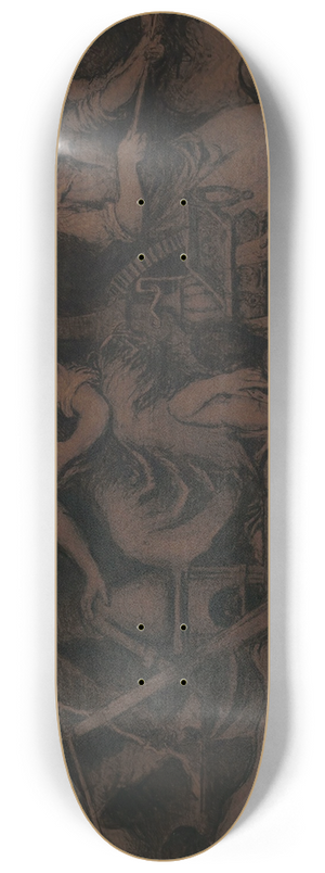 Xavier Mellery - The Metallurgical Industry 8.25 inch art skate deck