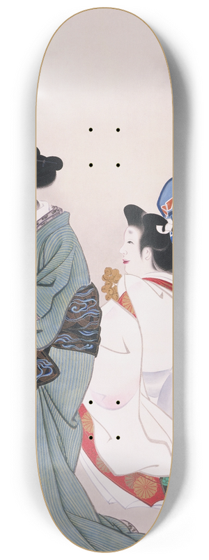 Yamaguchi Soken - Working Girls 8.25 inch art skate deck