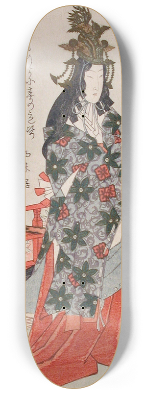 Yashima Gakutei - The Dancer Hotoke Gozen 8.25 inch art skate deck