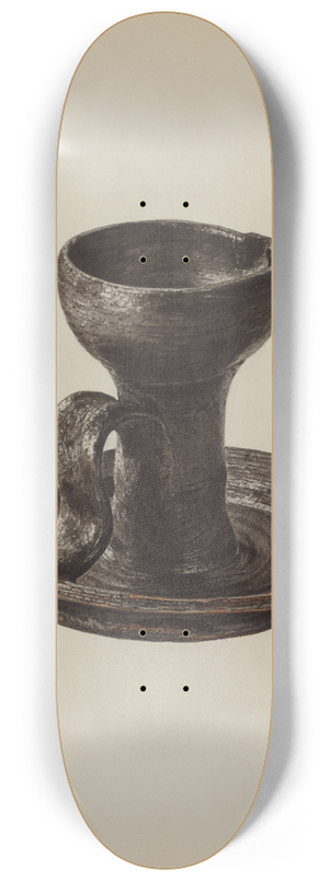 Yolande Delasser - Grease Lamp 8.25 inch art skate deck Yolande Delasser - Grease Lamp 8.25 inch art skate deck