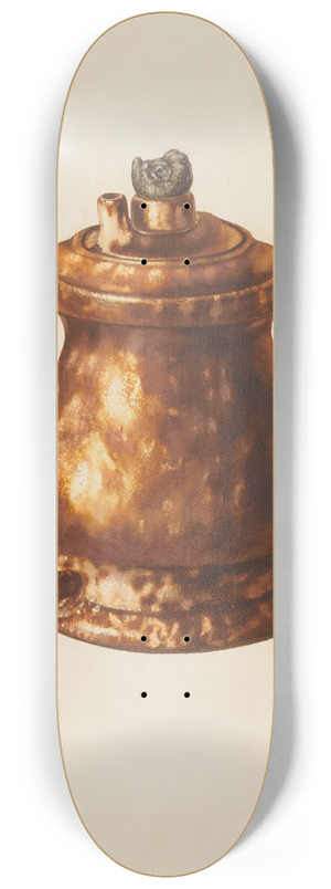 Yolande Delasser - Inhaler 8.25 inch art skate deck