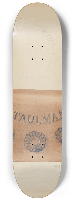 Yolande Delasser - Jug 8.25 inch art skate deck