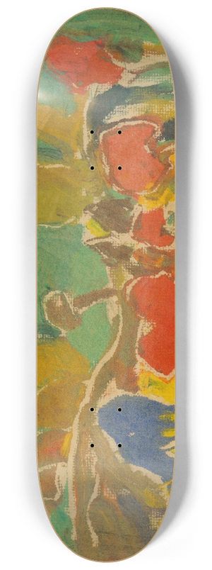 Zolo Palugyay - Summer afternoon in the mountains 8.25 inch art skate deck