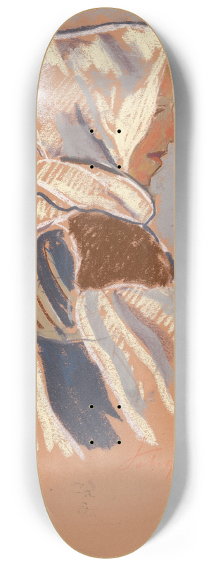 Zolo Palugyay - Woman from Horehronie 8.25 inch art skate deck