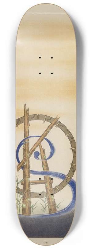 Zuan Kenkykai - ABC zuan Pl.27 8.25 inch art skate deck