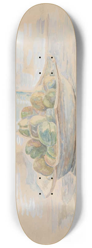 Zygmunt Waliszewski - Still life with almonds 8.25 inch art skate deck Zygmunt Waliszewski - Still life with almonds 8.25 inch art skate deck