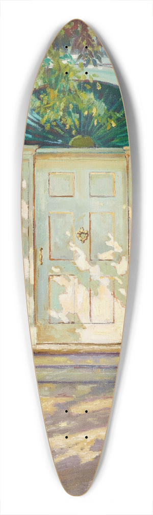 Abbott Fuller Graves - Kennebunk Door 39.3 inch art pintail longboard deck