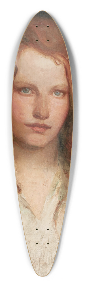 Abbott Handerson Thayer - Margaret McKittrick 39.3 inch art pintail longboard deck