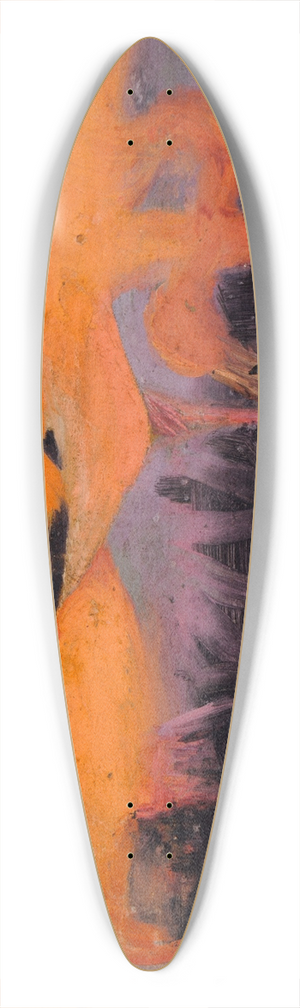 Abbott Handerson Thayer - Red Flamingoes, study for book Concealing Coloration in the Animal Kingdom 39.3 inch art pintail longboard deck