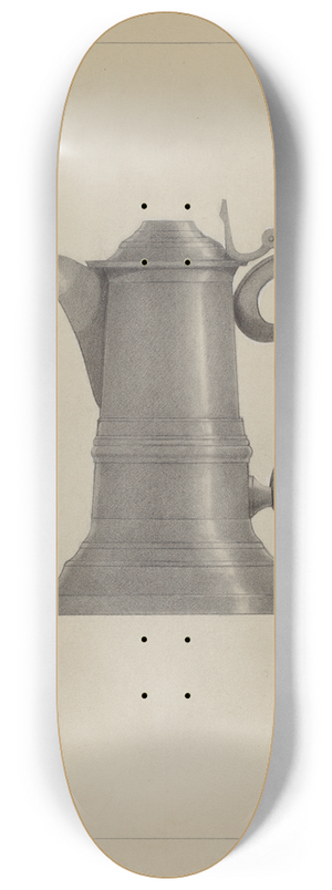 A. Zaidenberg - Pewter Flagon 8.25 inch art skate deck