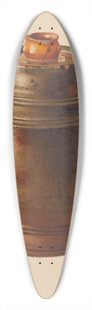 Aaron Fastovsky - Churn 39.3 inch art pintail longboard deck