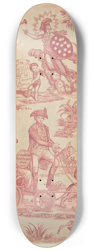 A. Zimet - Apotheosis of Franklin 8.25 inch art skate deck