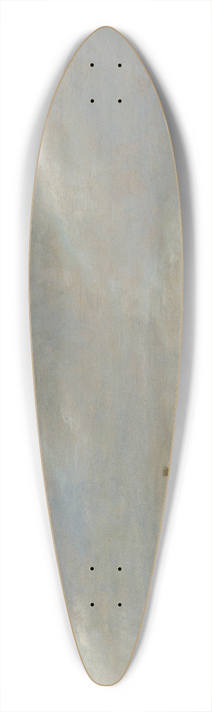 Abraham de Verwer - La Grande Galerie du Louvre avec la porte Neuve et la tour de Bois 39.3 inch art pintail longboard deck