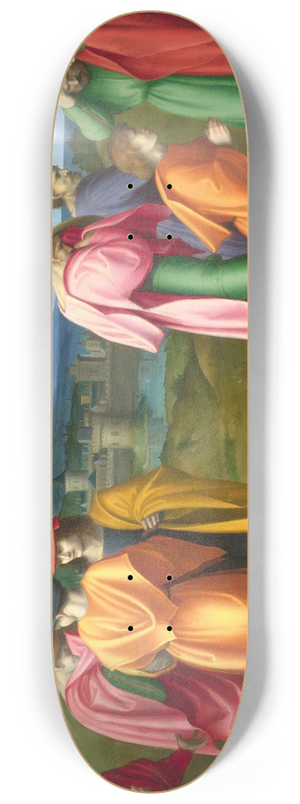 Bacchiacca - Joseph pardons his Brothers 8.25 inch art skate deck