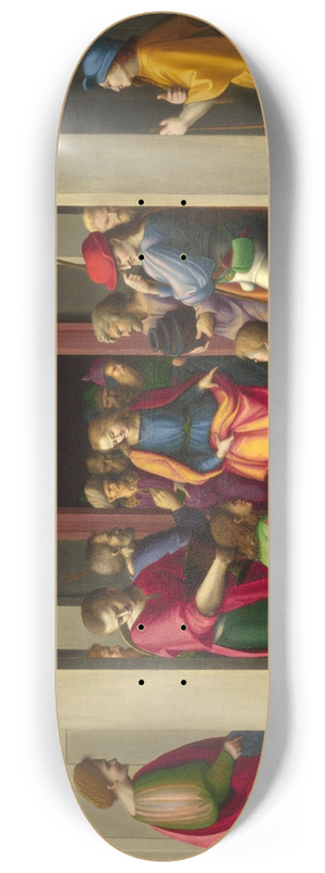 Bacchiacca - Joseph receives his Brothers on their Second Visit to Egypt 8.25 inch art skate deck