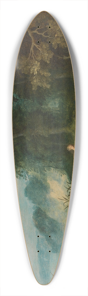 Abraham Govaerts - The rape of Europa 39.3 inch art pintail longboard deck