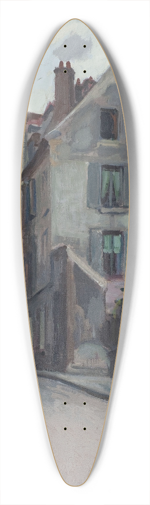 Abraham Neuman - Ulica 39.3 inch art pintail longboard deck